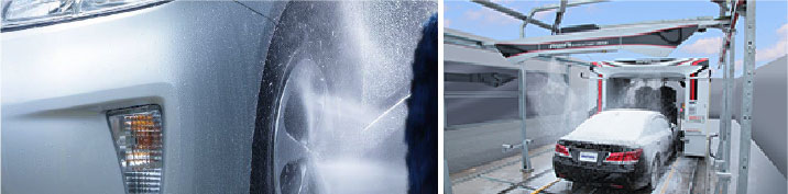 ドライブスルー洗車機